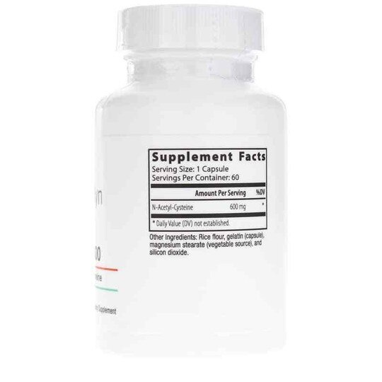 NAC-600 N-Acetyl-Cysteine, ND